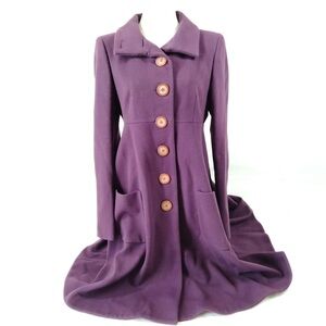 Ferragamo Coats Ladies Wool Cashmere Nylon 3973243